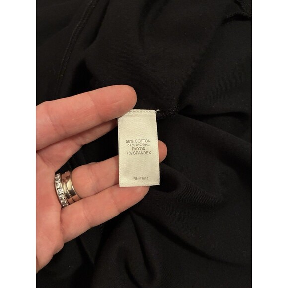 J. Jill Sz Medium 3/4 Sleeve T-Shirt Dress Vertical Stripe Color Block Nautical - Picture 4 of 7